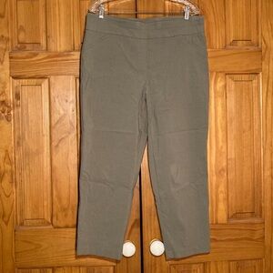 NWOT Vintage Alfred Dunner Flat Panel Stretch Pull On Pants Size 14P